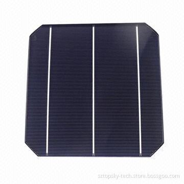 Hot-selling 3BB 6" high efficiency attractive appearance Taiwan brand mono-crystalline solar cell